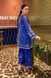 Stitched Embroidered Khaddar Shirt